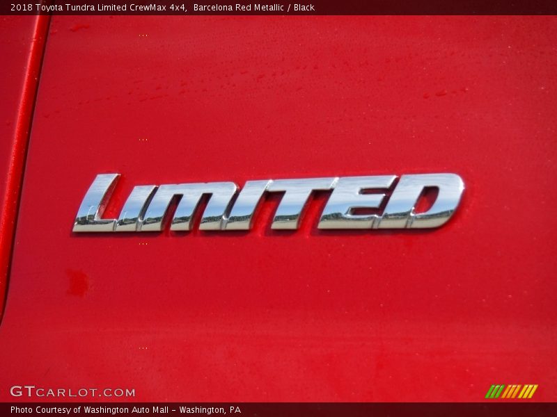  2018 Tundra Limited CrewMax 4x4 Logo