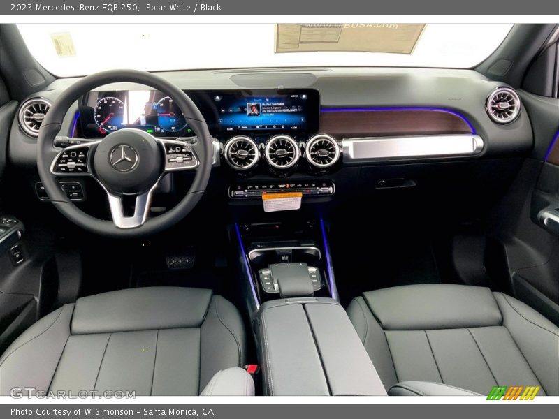  2023 EQB 250 Black Interior