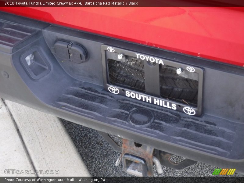 Barcelona Red Metallic / Black 2018 Toyota Tundra Limited CrewMax 4x4