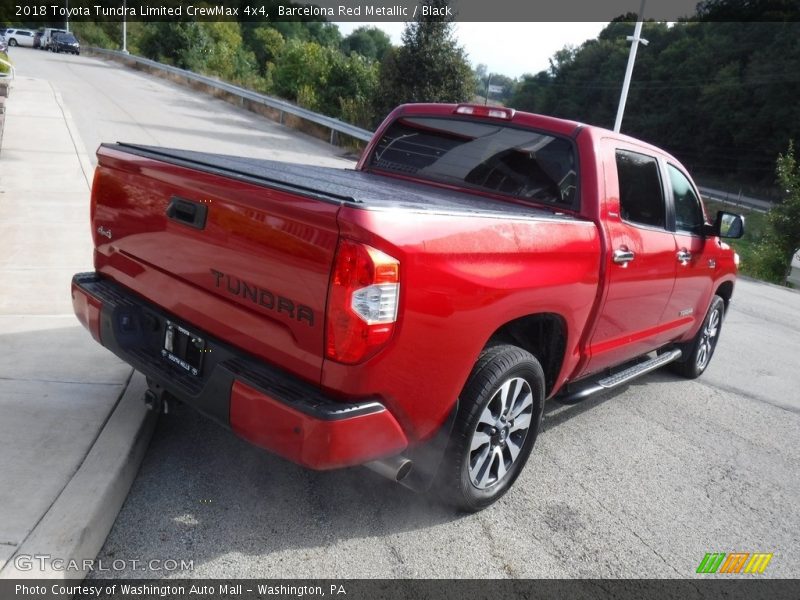Barcelona Red Metallic / Black 2018 Toyota Tundra Limited CrewMax 4x4