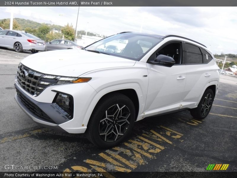  2024 Tucson N-Line Hybrid AWD White Pearl