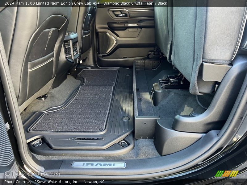 Rear Seat of 2024 1500 Limited Night Edition Crew Cab 4x4