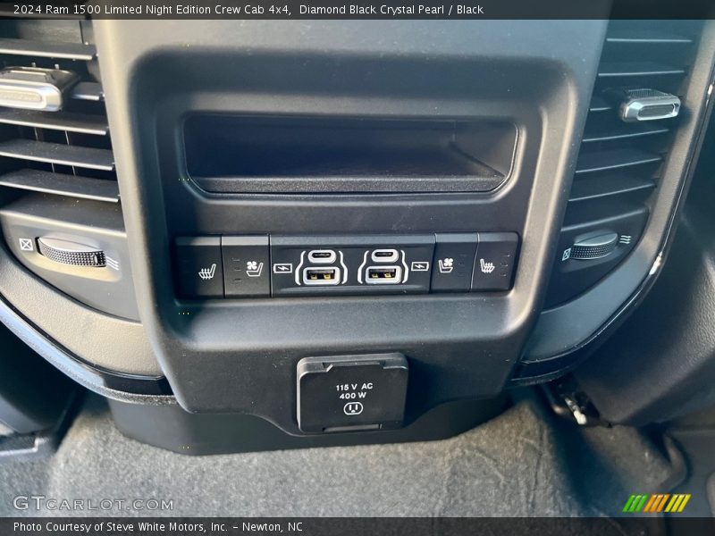 Diamond Black Crystal Pearl / Black 2024 Ram 1500 Limited Night Edition Crew Cab 4x4