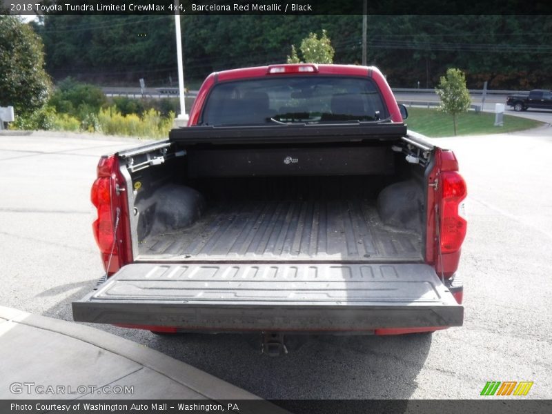 Barcelona Red Metallic / Black 2018 Toyota Tundra Limited CrewMax 4x4