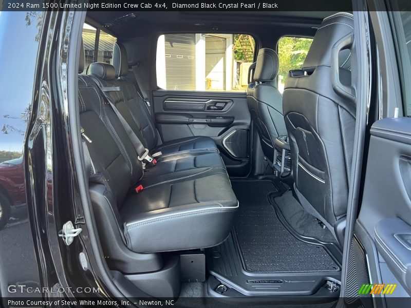 Rear Seat of 2024 1500 Limited Night Edition Crew Cab 4x4