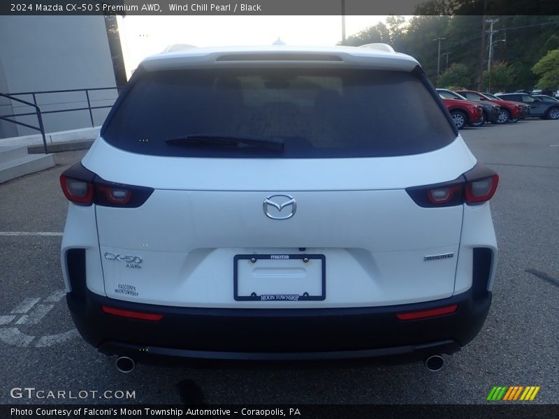 Wind Chill Pearl / Black 2024 Mazda CX-50 S Premium AWD