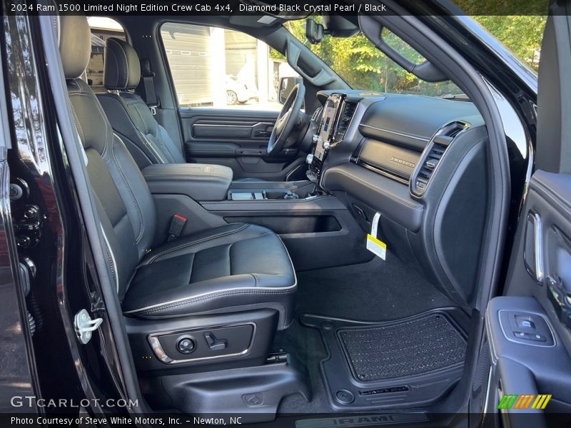Front Seat of 2024 1500 Limited Night Edition Crew Cab 4x4