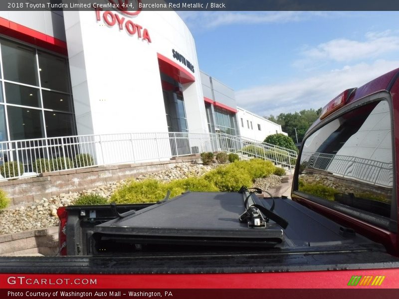 Barcelona Red Metallic / Black 2018 Toyota Tundra Limited CrewMax 4x4