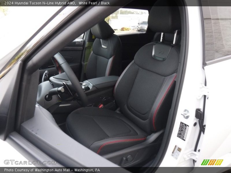 Front Seat of 2024 Tucson N-Line Hybrid AWD