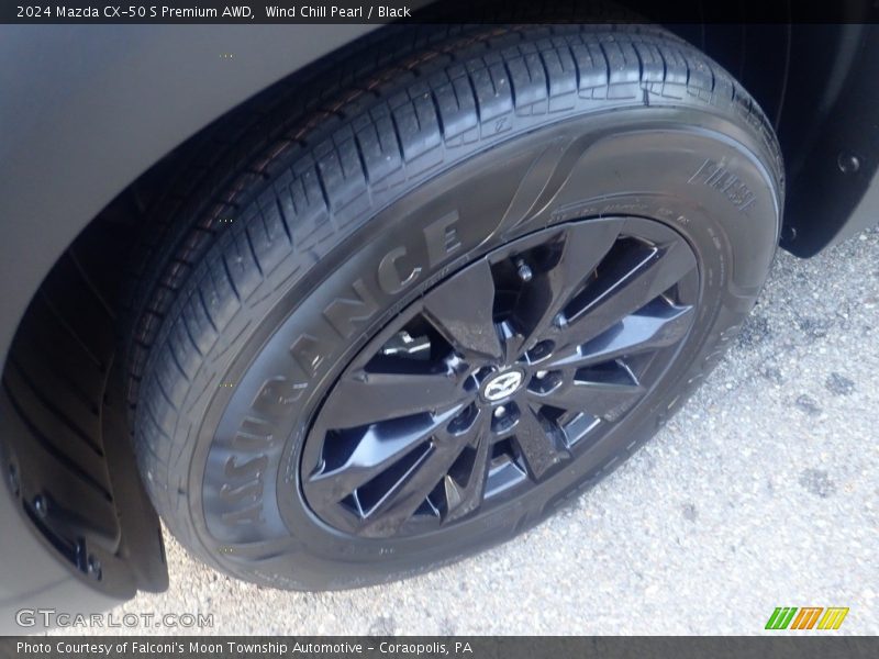 Wind Chill Pearl / Black 2024 Mazda CX-50 S Premium AWD