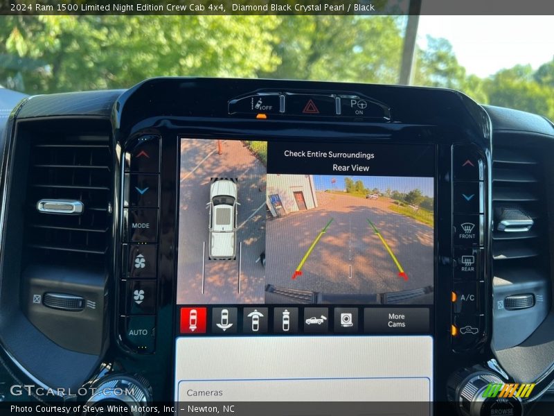 Diamond Black Crystal Pearl / Black 2024 Ram 1500 Limited Night Edition Crew Cab 4x4