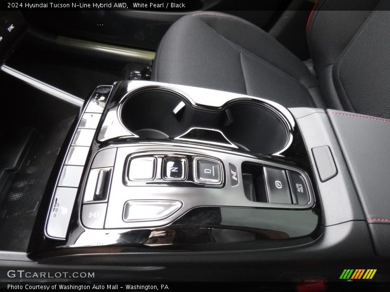 Controls of 2024 Tucson N-Line Hybrid AWD
