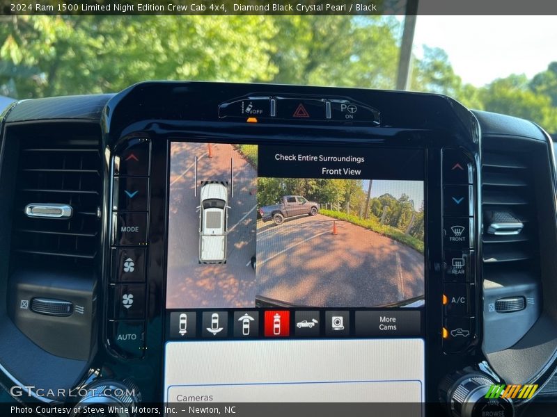 Diamond Black Crystal Pearl / Black 2024 Ram 1500 Limited Night Edition Crew Cab 4x4