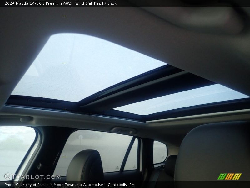 Wind Chill Pearl / Black 2024 Mazda CX-50 S Premium AWD