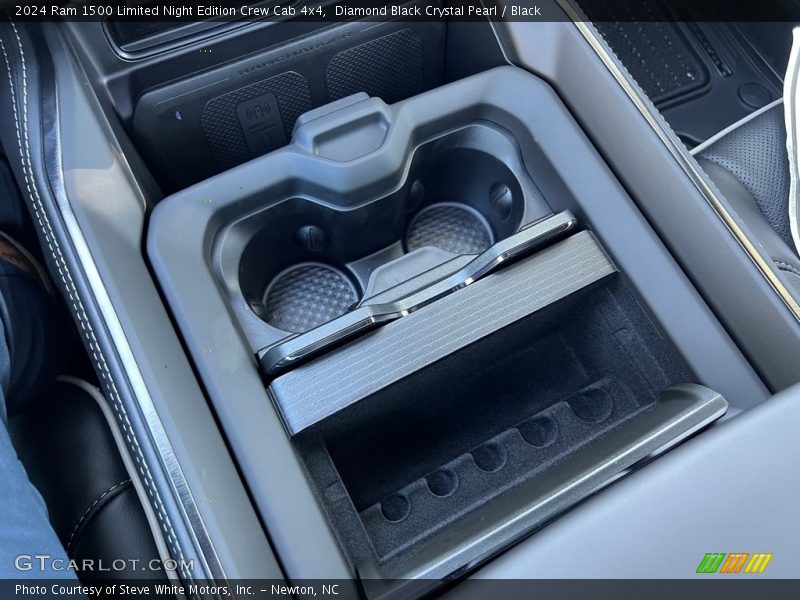 Diamond Black Crystal Pearl / Black 2024 Ram 1500 Limited Night Edition Crew Cab 4x4