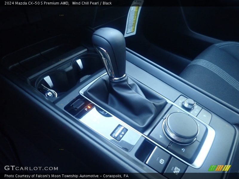Wind Chill Pearl / Black 2024 Mazda CX-50 S Premium AWD