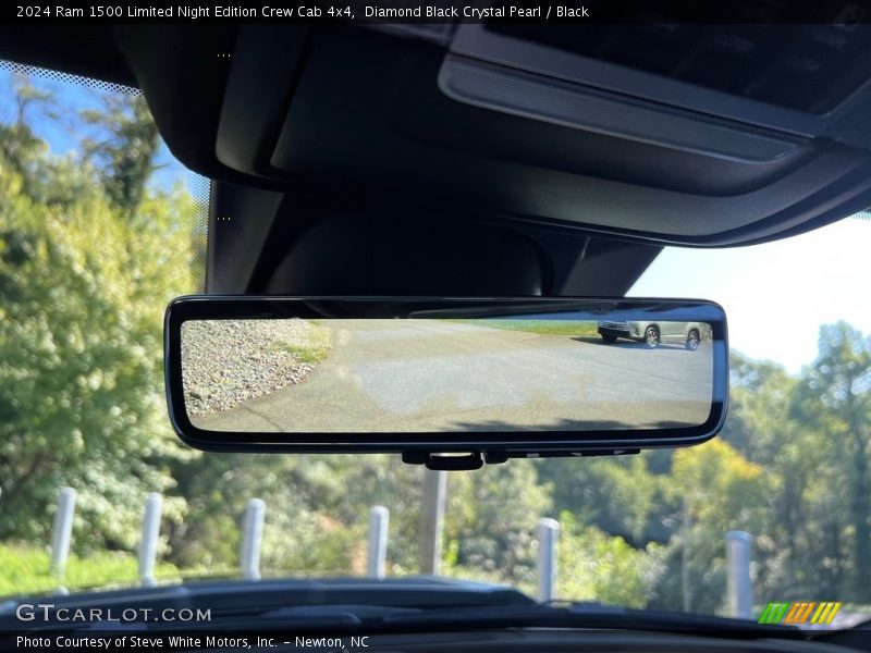 Diamond Black Crystal Pearl / Black 2024 Ram 1500 Limited Night Edition Crew Cab 4x4