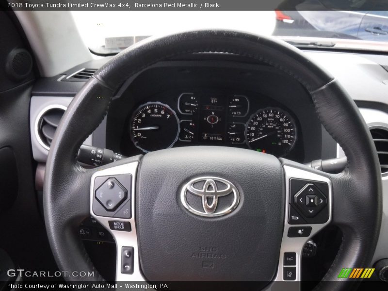 Barcelona Red Metallic / Black 2018 Toyota Tundra Limited CrewMax 4x4