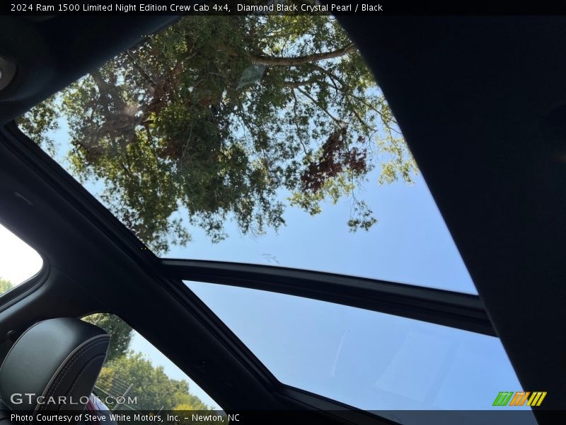 Sunroof of 2024 1500 Limited Night Edition Crew Cab 4x4
