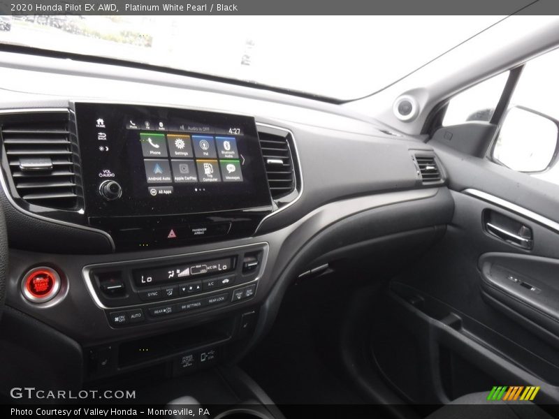 Dashboard of 2020 Pilot EX AWD