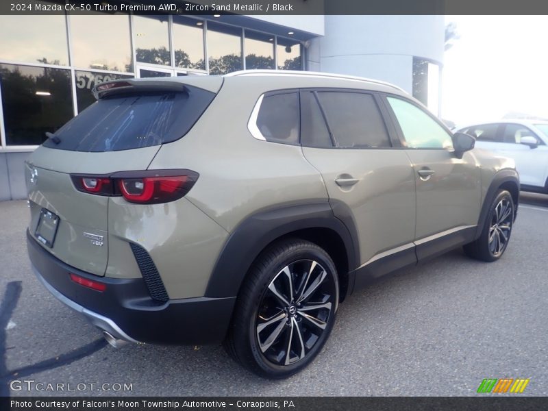 Zircon Sand Metallic / Black 2024 Mazda CX-50 Turbo Premium AWD