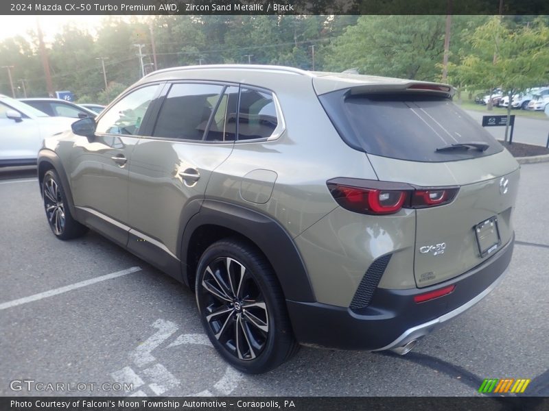 Zircon Sand Metallic / Black 2024 Mazda CX-50 Turbo Premium AWD