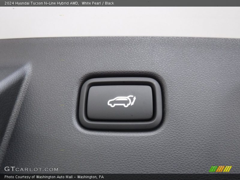 White Pearl / Black 2024 Hyundai Tucson N-Line Hybrid AWD