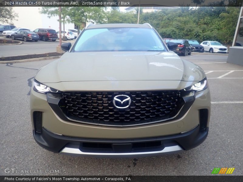 Zircon Sand Metallic / Black 2024 Mazda CX-50 Turbo Premium AWD