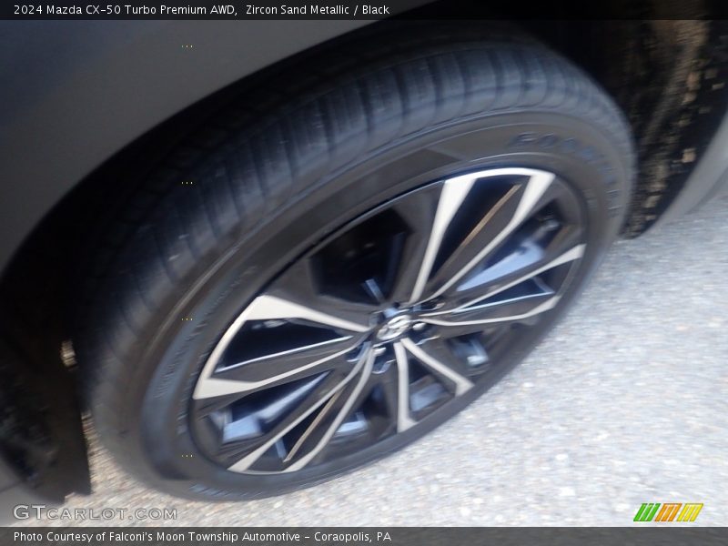 Zircon Sand Metallic / Black 2024 Mazda CX-50 Turbo Premium AWD