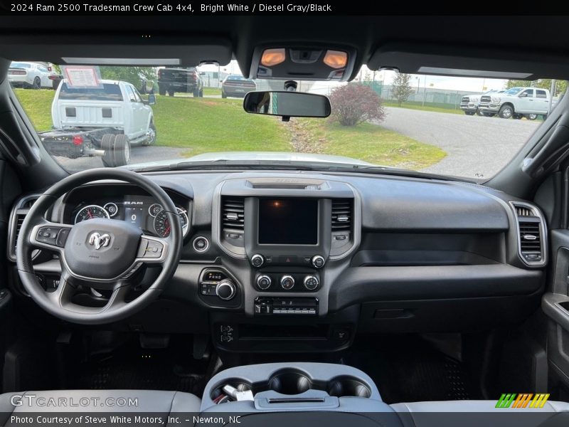 Dashboard of 2024 2500 Tradesman Crew Cab 4x4