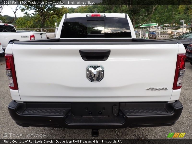 Bright White / Black 2024 Ram 1500 Tradesman Crew Cab 4x4