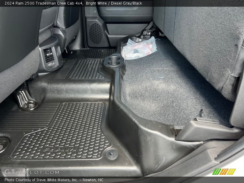 Rear Seat of 2024 2500 Tradesman Crew Cab 4x4