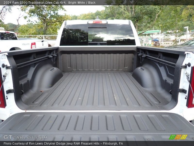 Bright White / Black 2024 Ram 1500 Tradesman Crew Cab 4x4
