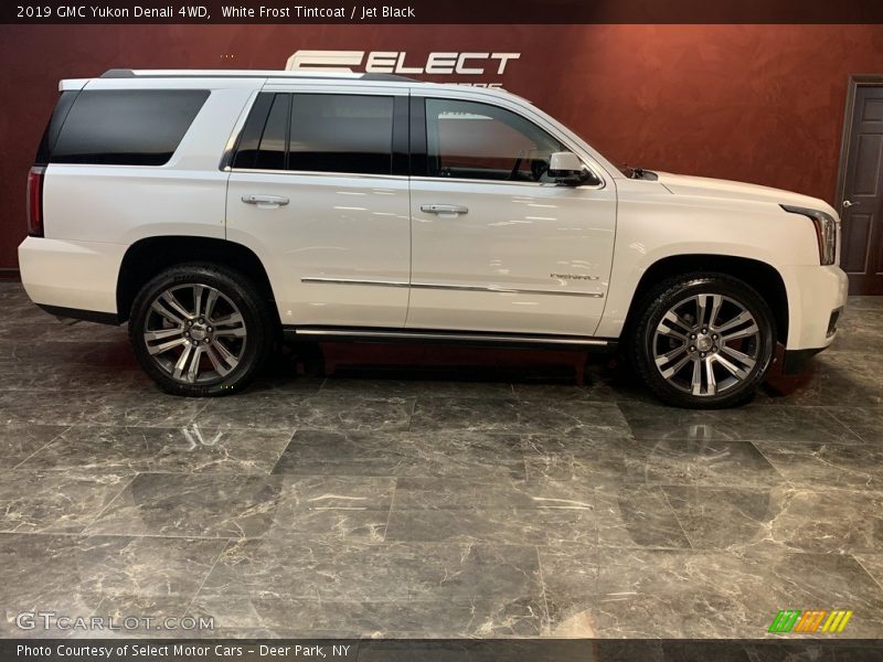 White Frost Tintcoat / Jet Black 2019 GMC Yukon Denali 4WD