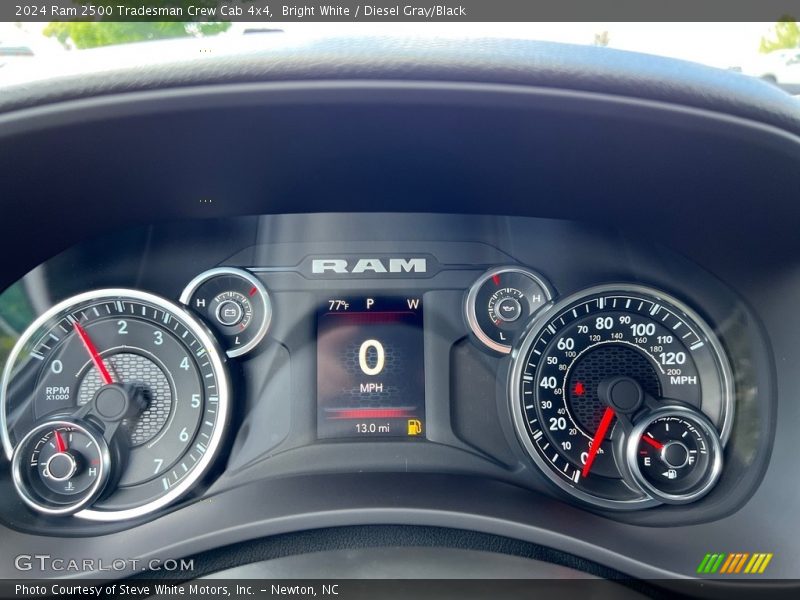  2024 2500 Tradesman Crew Cab 4x4 Tradesman Crew Cab 4x4 Gauges