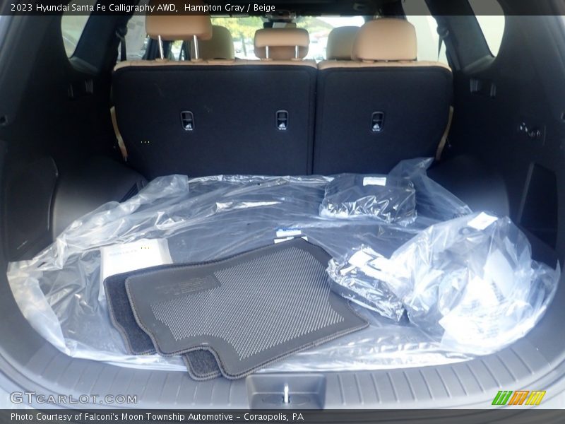 Hampton Gray / Beige 2023 Hyundai Santa Fe Calligraphy AWD