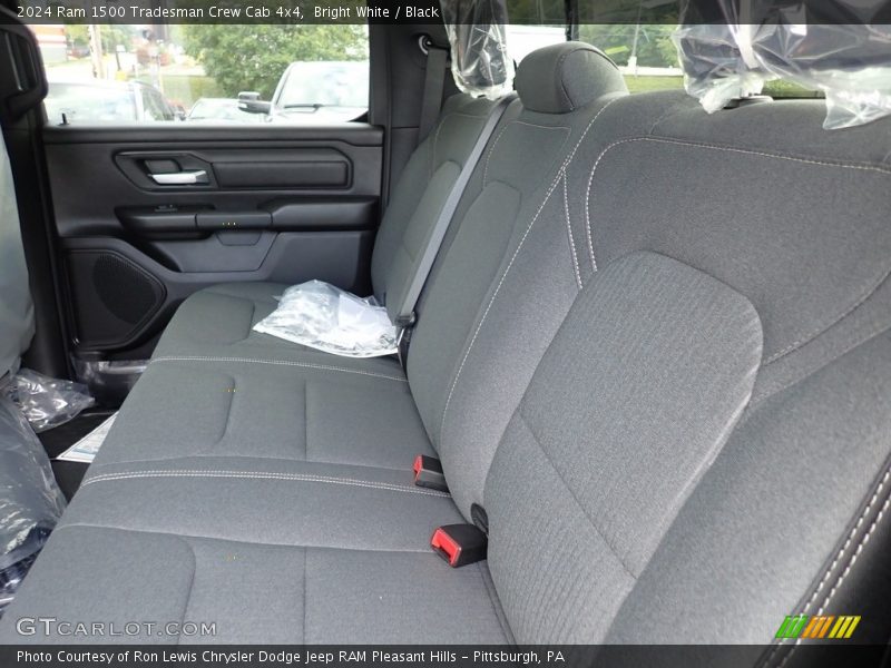 Bright White / Black 2024 Ram 1500 Tradesman Crew Cab 4x4