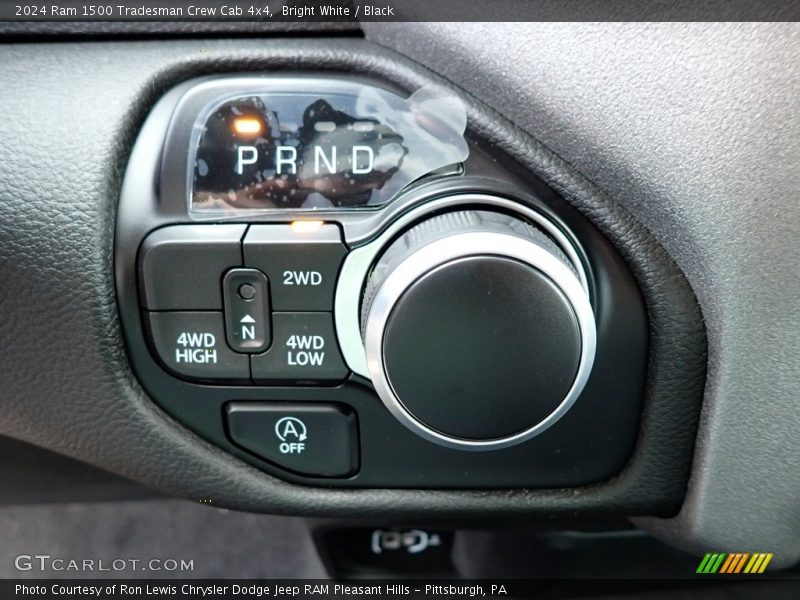 Bright White / Black 2024 Ram 1500 Tradesman Crew Cab 4x4