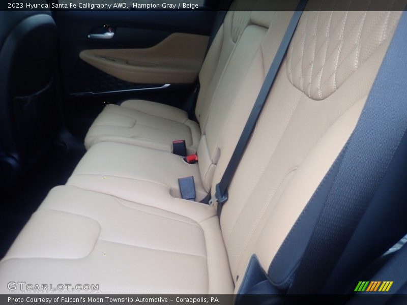Rear Seat of 2023 Santa Fe Calligraphy AWD