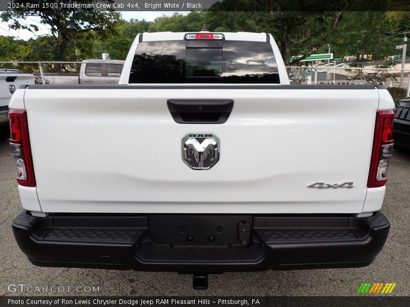 Bright White / Black 2024 Ram 1500 Tradesman Crew Cab 4x4