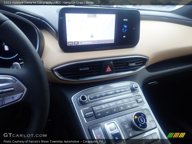 Hampton Gray / Beige 2023 Hyundai Santa Fe Calligraphy AWD