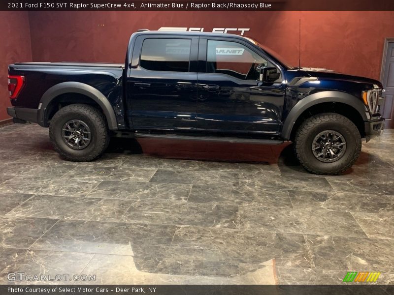  2021 F150 SVT Raptor SuperCrew 4x4 Antimatter Blue