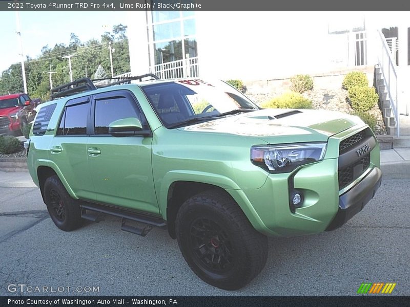 Lime Rush / Black/Graphite 2022 Toyota 4Runner TRD Pro 4x4
