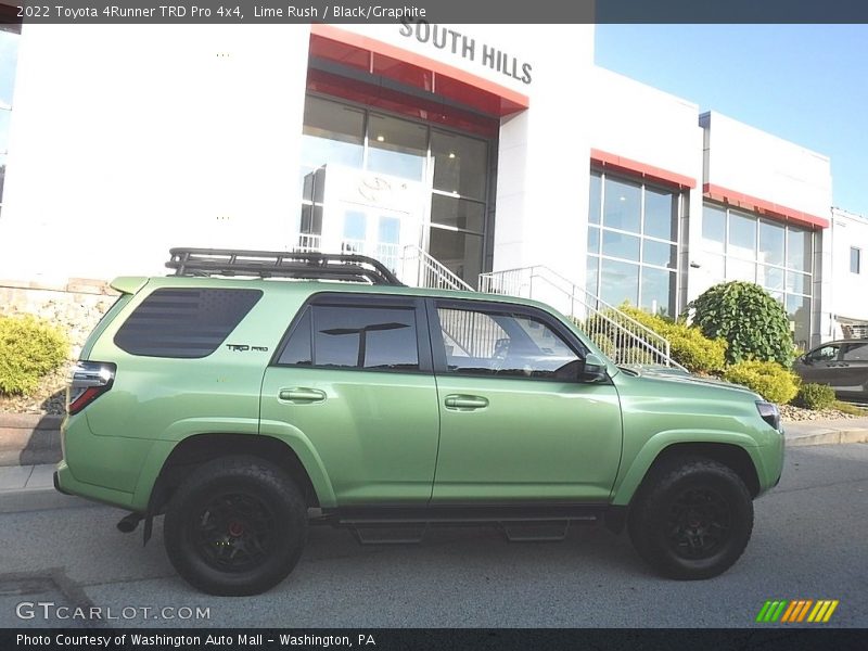 Lime Rush / Black/Graphite 2022 Toyota 4Runner TRD Pro 4x4