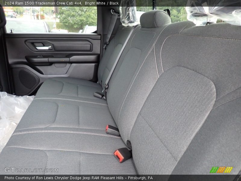 Bright White / Black 2024 Ram 1500 Tradesman Crew Cab 4x4