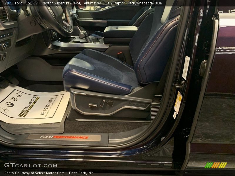 Front Seat of 2021 F150 SVT Raptor SuperCrew 4x4