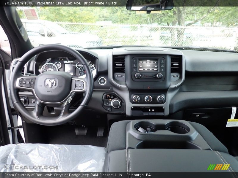 Dashboard of 2024 1500 Tradesman Crew Cab 4x4