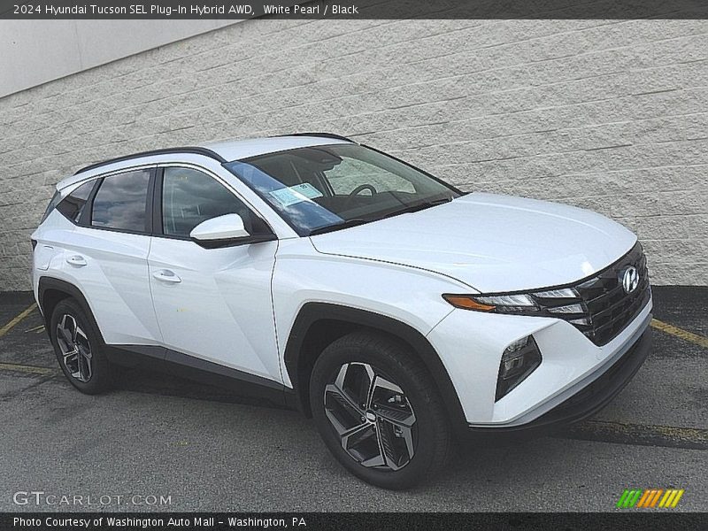 White Pearl / Black 2024 Hyundai Tucson SEL Plug-In Hybrid AWD