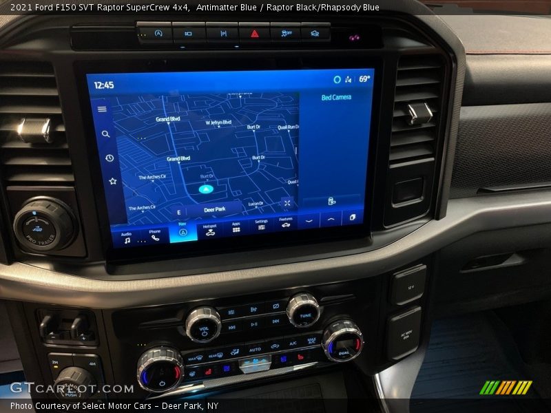 Controls of 2021 F150 SVT Raptor SuperCrew 4x4