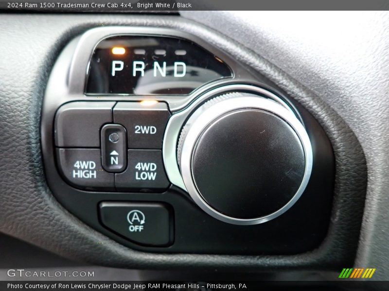  2024 1500 Tradesman Crew Cab 4x4 8 Speed Automatic Shifter